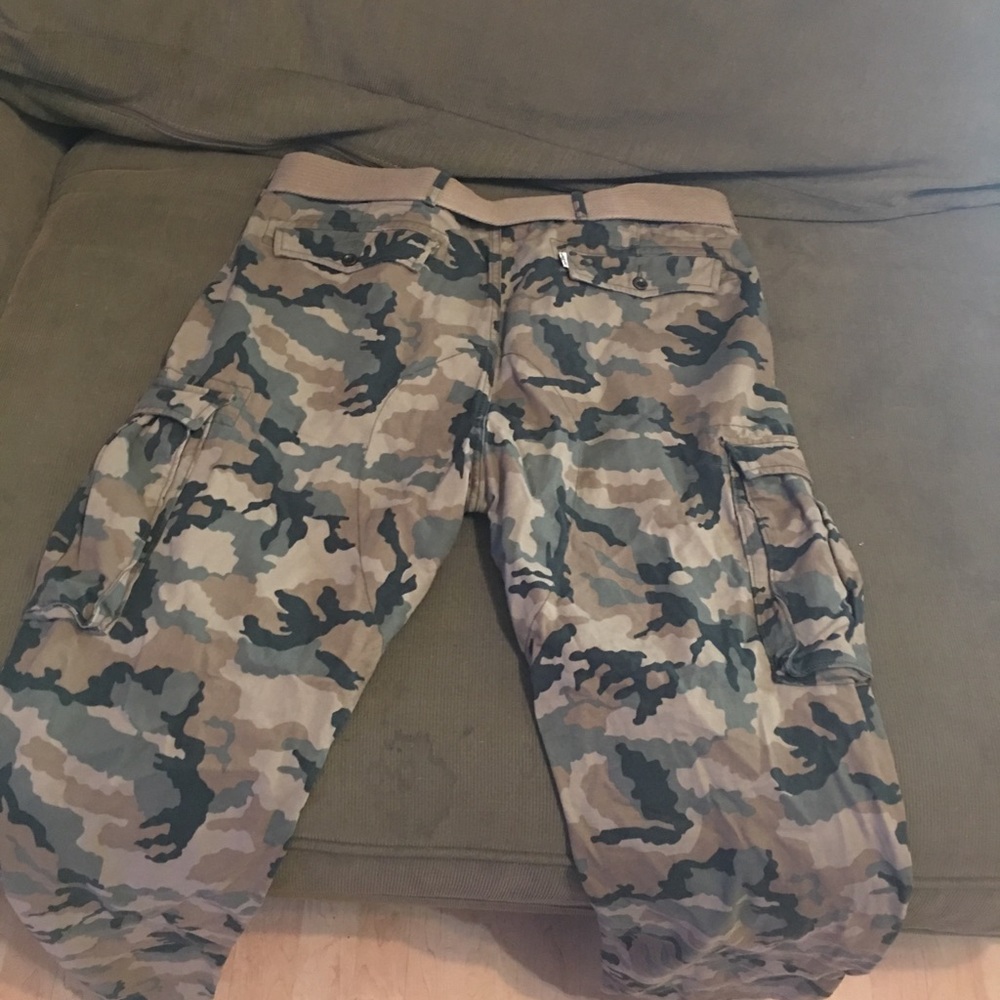 Levi camo pants .